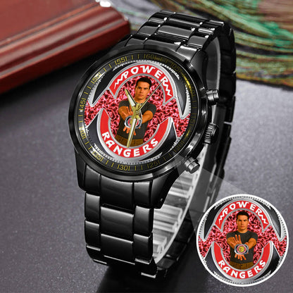 Mighty Morphin Power Rangers Custom Photo Watch
