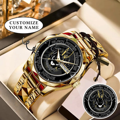Mighty Morphin Power Rangers Mastodon Custom Name Watch